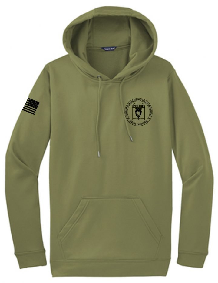 Spec-Ops Adult Military Green Performance Hoodie