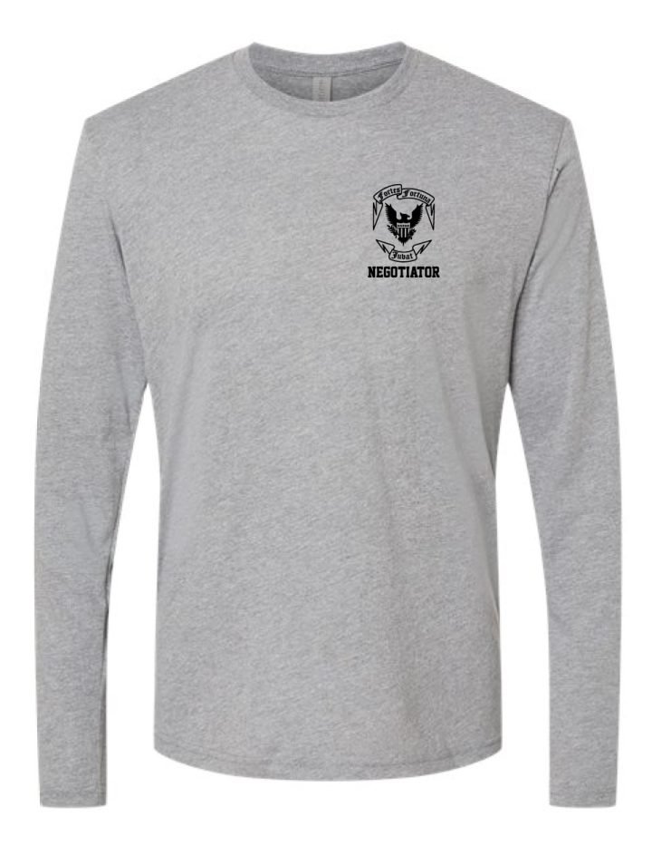 CMPD Negotiator Next Level Tri-blend Long Sleeve Tee