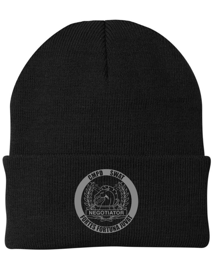 CMPD Negotiator Alternate Logo Knit Cap Beanie